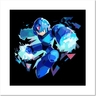 megaman Posters and Art